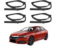 Perfil de Goma para Ventanilla de Coche para Spirior 2015-2017 OE: 72275/72235/72775/72735-T6L-H01, Junta de Ranura Guía de Puerta EPDM Sellador de Recambio Original,Full Set of Four Pieces