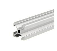 Perfil de guía de aluminio extruido, Perfil de aluminio 1515, carril lineal con orificio central 3, mm, 4 ranuras - 50-1000(500mm long)