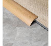 Perfil de PVC Baguette De Finit - 90 cm, 3 piezas de barra en T para renovación doméstica y comercial, grano de madera amarilla solut forSpaces