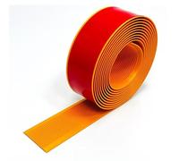 Perfil de PVC de 100 cm, impermeable, flexible, autoadhesivo para suelos de interior y exterior, borde antideslizante Ed () - Mejora la seguridad y la seguridad