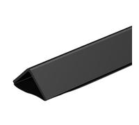 Perfil de PVC,Perfil Angular de PVC,Autoadhesivo listón de plástico,Protector Esquinas para Pared,Perfil elástico protección de Esquinas,Fácil de Montar,para Borde y Esquinas