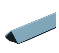 Perfil de PVC,Perfil Angular de PVC,Autoadhesivo listón de plástico,Protector Esquinas para Pared,Perfil elástico protección de Esquinas,Fácil de Montar,para Borde y Esquinas