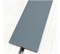 Perfil De Transición autoadhesiva, Tiras de moldura de puerta de 1-2 m, para Umbral de Alfombra Suelo Tapajuntas Parquet Suelo Roble(Silver,5cm/0.16Ft x 1m/3.28Ft)