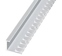 Perfil de transición de aluminio flexible para azulejos, para suelos, paredes y proyectos de azulejos