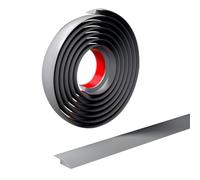 Perfil De Transición de Autoadhesivo, 1M Tira de umbral de suelo, 3 Cm - 7 Cm De Ancho, para Suelo con Desnivel Rango De Altura del Umbral: 3.0Mm-20Mm(Gray,W 7cm x H 18mm)