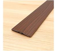 Perfil De Transición de Autoadhesivo, Tapajuntas Suelo para Umbral, para Uniones De Madera Parquet Tarima Mármol Azulejo(Walnut,5cm/0.16Ft x 1m/3.28Ft)