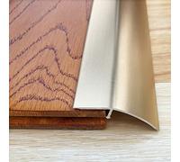 Perfil de transición para puertas, cocina y dormitorio, perfil de transición de aluminio, transiciones de umbral de puerta/alfombra, madera a azulejos, marco de puerta para sala de estar, dormitorio y