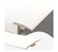 Perfil de Transición para Suelo Madera maciza Listones transición suelos, Molduras en T bordes suelos interior/exterior, La unión entre madera y baldosas, moqueta y suelos laminados(Wood Grain B)