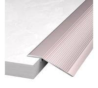 Perfil de transición Perfil De Transición para Suelo - Rampas De Umbral De Aluminio para Sillas De Ruedas/Puertas, Moldura Reductora para Alfombras/Baldosas(160cm/63 in)