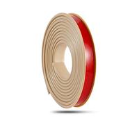 Perfil en U Flexible para Cantos de Muebles, Tira de Borde for encimera de Cocina, anticolisión for armarios, mesas y más(4mbeige,20mm)