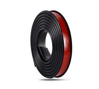 Perfil en U Flexible para Cantos de Muebles, Tira de Borde for encimera de Cocina, anticolisión for armarios, mesas y más(10mblack,20mm)