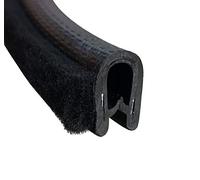 Perfil lamelunas con tejido universal 5m para cristal, para sectores como automoción, naval, agrícola e industria en general… Sujeción 1-3,5mm. Adaptable Renault R12,R4L,CITROËN,MINI