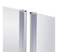 PERFIL MAMPARA IMAN RECTO 6-8MM 2M. TRANSPARENTE B603455