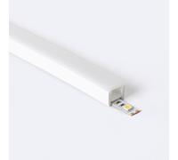 Perfil Neón SFLEX 20x16 Superficie/Empotrable Curva Vertical para Tira LED