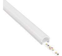 Perfil Neón SFLEX 24x18 Superficie Semicircular Curva Vertical para Tira LED