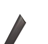 Perfil remate u cañizo PVC 1.5m Antracita