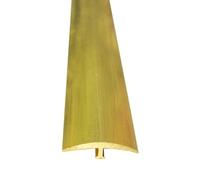 Perfil Transición Tira de Transición de Latón Macizo para Suelos Irregulares, Barra de Umbral de Puerta de Madera a Teja, Tira Divisoria de Piso Dorado, Borde de Piso Laminado (Size : 20mm (13/16") W