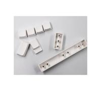 Perfil XDA de teclas minimalistas blancas en blanco para teclado mecánico 108 104 100