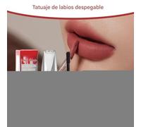 Perfilador de Labios Tinte - Perfilador Labial Pelable de Secado Rápido - Maquillaje Mate con Acabado Natural Resistente al Agua Gel Hidratante para Mujeres Principiantes Belleza Sencilla