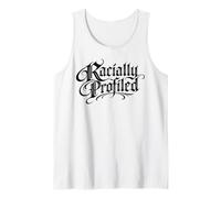 Perfiles raciales Alto al Racismo Discriminación Justicia Social Camiseta sin Mangas
