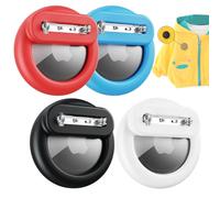 PerfiPro- Soporte para Airtag de Apple para niños, paquete de 4, estuche oculto para Airtag de Apple para niños, soporte para rastreador Airtag con imperdibles para niños, oculto dentro de ropa, zapat