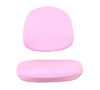 perfk 1 de Funda para Silla de Oficina con Estampado Elástico para Ordenador, Funda para Silla Giratoria de Escritorio Universal Lavable Extraíble, Rosado, Individual