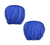 perfk 1 de Funda para Silla de Oficina con Estampado Elástico para Ordenador, Funda para Silla Giratoria de Escritorio Universal Lavable Extraíble, Azul, Individual