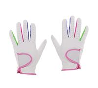 perfk 1 Par Niño Niño Antideslizante Elástico Transpirable Deporte Guantes para Golf Cuatro Tamaños, #14