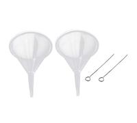 perfk 1 par pequeño Mini Set de Embudo para llenar urnas y Recuerdos de joyería de cremación, 2,6mm de diámetro