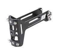 perfk 1 Pieza Soporte para Botellas de Bicicleta Montaje Portabotellas Adaptador Doble de para Bicicleta Instalación Fácil Adecuado para, Negro