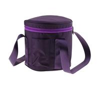 perfk 1 Unidad Bolsa para Cuenco Singing de Transporte de Thicken para Producción Musical Electrónica Aprendiziaje, Púrpura, 8 pulgadas