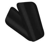 perfk 2 espinilleras de fútbol Ligeras para Entrenamiento, Suministros para Trabajadores de construcción y forestales, para Exteriores, Negro, L