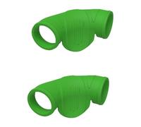 perfk 2 Protectores de Pulgar para béisbol, Agarre de bateo para Todos los Niveles, Ayuda para bateo, Entrenamiento de bateo, Accesorio de softbol, Verde