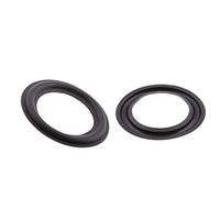 perfk 2X Reemplazos de Espuma de Goma de de Sonido de Woofer con Tamaño, 3 Pulgadas