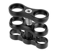 perfk Abrazadera de Bola Universal de 1 Pulgada con Clip de Montaje Y Junta