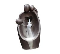 perfk Adorable Quemador de Incienso de Reflujo Soporte de Cono de Incienso de Cascada para Escritorio, tal como se describe, FAMILIFE