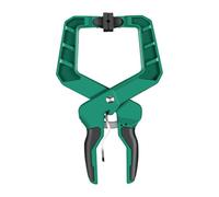 perfk Alicates de abrazadera en C de bloqueo para carpintería, ebanistería, orificio de bolsillo plano, carpintería, soldadura, garaje, herramienta manual, a 6inch