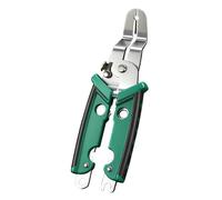 perfk Alicates pelacables, diseño ergonómico, cortador de cables resistente, alicates pelacables para hombres, mujeres e ingenieros eléctricos.