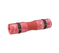 perfk Almohadilla de Soporte para Barra, Antideslizante, Ajuste estándar, para Cuello y Hombros, para Sentadillas, Entrenamiento de Fitness, estocadas y, Rojo