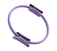 perfk Aro de Pilates Ejercitador Corporal Resistente Anillo Mango Ergonómico Material TPE PP Adecuado para Fortalecimiento Muscular Gimnasio Entrenamie, PÚrpura