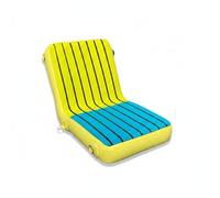 perfk Asiento Inflable para Kayak Almohadilla de para Embarcación Respaldo Ergonómico Estructura Portátil de PVC Adecuada para Actividades Deportivas de Agua Cruceros Relajados en Ríos y