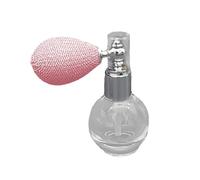 perfk Atomizador de perfume en de 12 ml, boquilla vacía antiobstrucción, apto para viajes, pequeño difusor de aceites esenciales para el hogar, Rosa