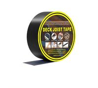 perfk Banda de Barrera Contra Humedad Cinta para de Madera con Material de Butilo Seguro y Forro PE Instalación Rápida Autoadhesiva Adecuada para Reparación de Techos Ventanas, 5cm-15m