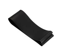 perfk Banda de resistencia para entrenamiento de fuerza, portátil, ligera, para, fitness en interiores y exteriores. Banda elástica para ejercicios, Negro