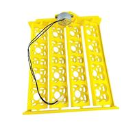 perfk Bandeja de de Huevos con Motor automático, Bandeja giratoria de Huevos, Accesorio de incubación, Bandeja de incubación de Huevos,