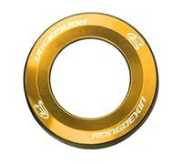 perfk Bike Front Fork Cubierta de Dirección Y Arandela Espaciadora de Tubo Anillo de Goma Incluido Accesorio Funcional para Proteger Tu, Oro