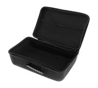 perfk Bolsa de almacenamiento para caja de herramientas, universal, portátil, con cierre de cremallera, multifuncional, con asa, a prueba de polvo, a prueba, Negro