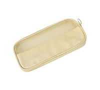 perfk Bolsa de maquillaje de malla Bag Multifunción Organizador Ligero Organizador Cosmética Bolsa de almacenamiento Picnic de campamento de viajes de viaje, 22cmx10.5cmx1.5cm