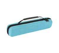 perfk Bolsa de viaje para rizador de pelo, estuche organizador con asa, estuche de EVA para plancha plana, para herramienta de, Cielo Azul
