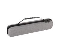 perfk Bolsa de viaje para rizador de pelo, estuche organizador con asa, estuche de EVA para plancha plana, para herramienta de, Gris